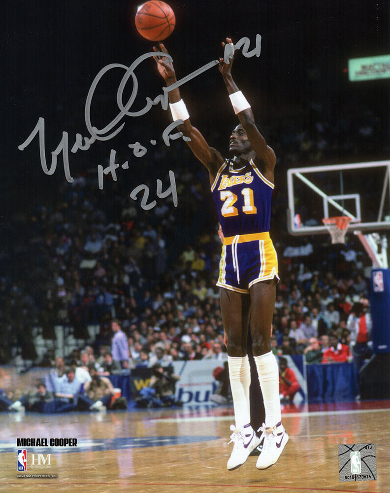 Michael Cooper Signed Los Angeles Lakers Shooting Action 8x10 Photo w/HOF'24 - COO08P204 - Michael Cooper Signed Los Angeles Lakers Shooting Action 8x10 Photo w/HOF'24 product image