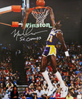 Michael Cooper Signed Los Angeles Lakers Slam Dunk 16x20 Photo w/5x Champs - COO16P200 - Michael Cooper Signed Los Angeles Lakers Slam Dunk 16x20 Photo w/5x Champs product image
