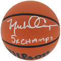 Michael Cooper Signed Wilson Indoor/Outdoor NBA Basketball w/5x Champs - COOBSK202 - Michael Cooper Signed Wilson Indoor/Outdoor NBA Basketball w/5x Champs product image