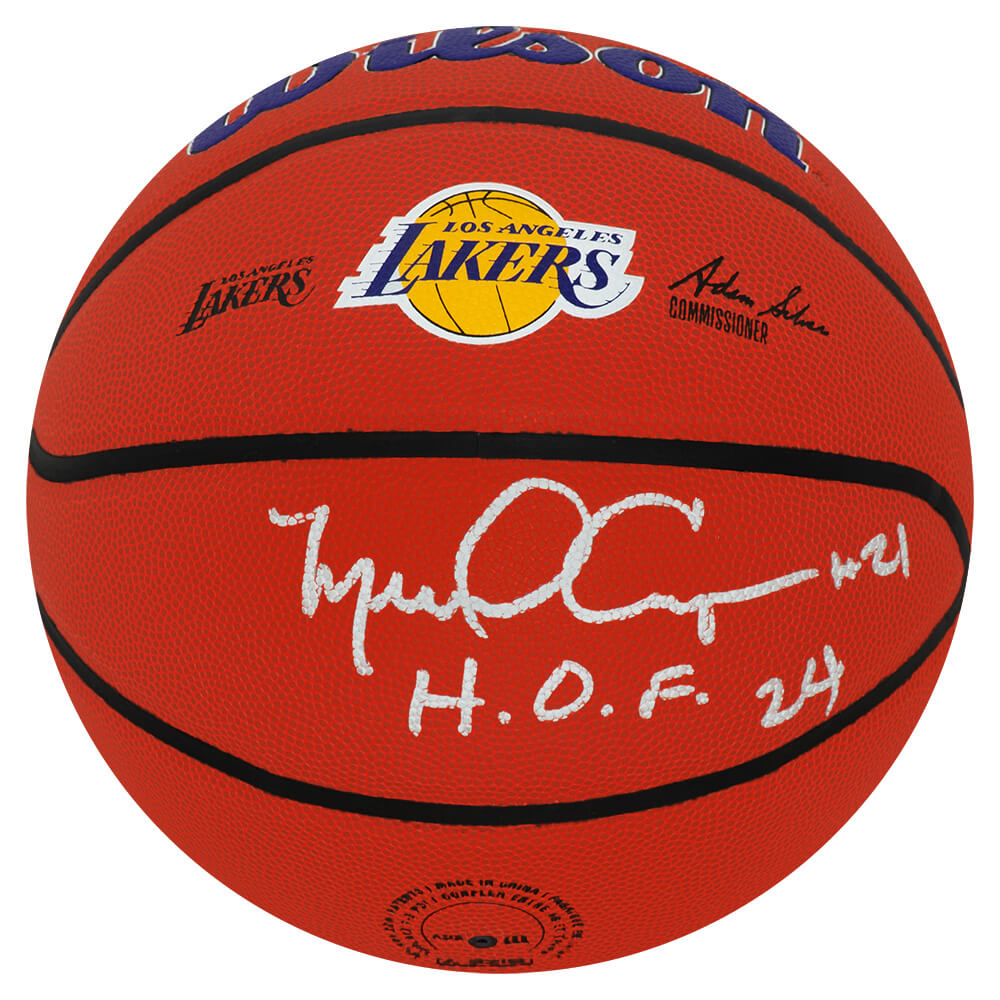 Michael Cooper Signed Los Angeles Lakers Logo Wilson NBA Basketball w/HOF'24 - COOBSK207 - Michael Cooper Signed Los Angeles Lakers Logo Wilson NBA Basketball w/HOF'24 product image