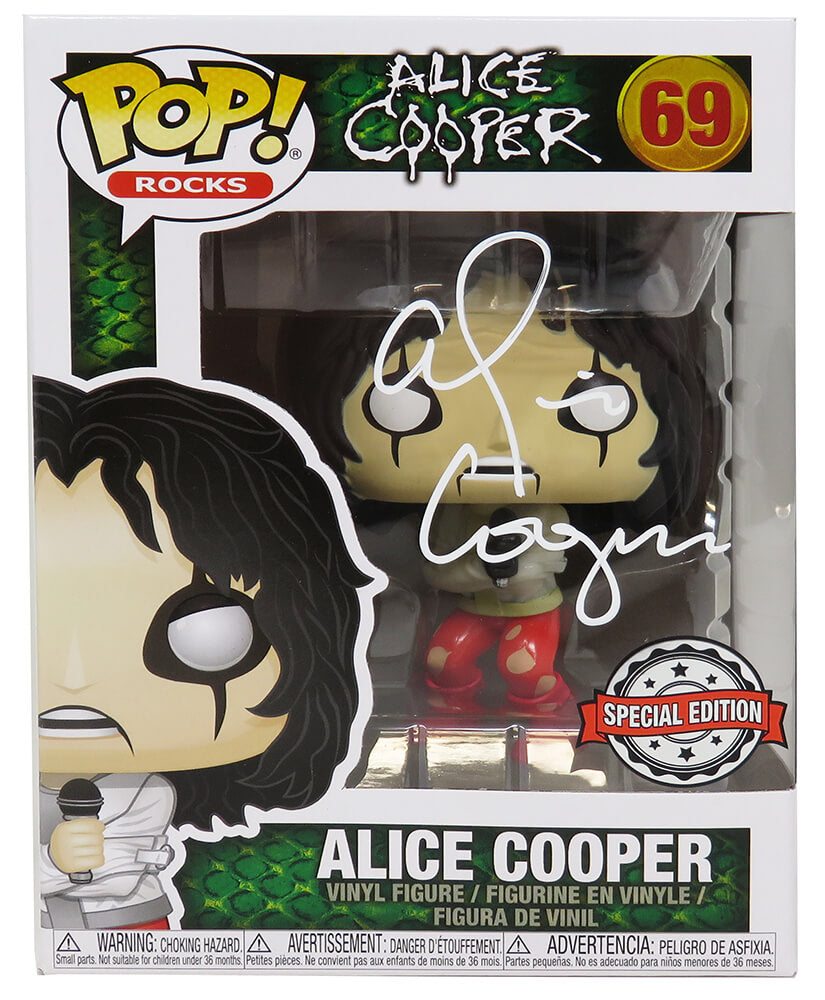 Alice Cooper Signed Funko Pop Doll #69 - COOFUN500 - Alice Cooper Signed Funko Pop Doll #69 product image