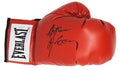 Gerry Cooney Signed Everlast Red Boxing Glove w/Gentleman - COOGLV501 - Gerry Cooney Signed Everlast Red Boxing Glove w/Gentleman product image