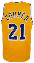 Michael Cooper Signed Gold Custom Basketball Jersey w/HOF'24 - COOJRY201 - Michael Cooper Signed Gold Custom Basketball Jersey w/HOF'24 product image