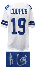 Amari Cooper Signed White Custom Football Jersey (JSA) - COOJRY300 - Amari Cooper Signed White Custom Football Jersey (JSA) product image