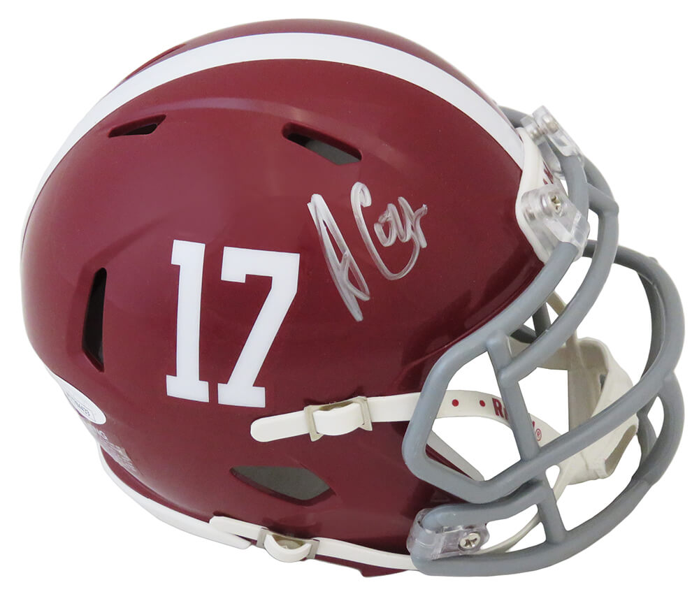 Amari Cooper Signed Alabama Crimson Tide #17 Riddell Speed Mini Helmet - (JSA) - COOMIN303 - Amari Cooper Signed Alabama Crimson Tide #17 Riddell Speed Mini Helmet - (JSA) product image