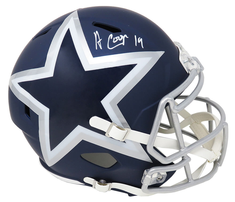 Amari Cooper Signed Dallas Cowboys AMP Alternate Series Riddell Speed Full Size Replica Helmet - COOREP300 - Amari Cooper Signed Dallas Cowboys AMP Alternate Series Riddell Speed Full Size Replica Helmet product image