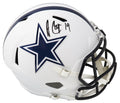 Amari Cooper Signed Dallas Cowboys Flat White Matte Riddell Full Size Speed Replica Helmet - COOREP302 - Amari Cooper Signed Dallas Cowboys Flat White Matte Riddell Full Size Speed Replica Helmet product image