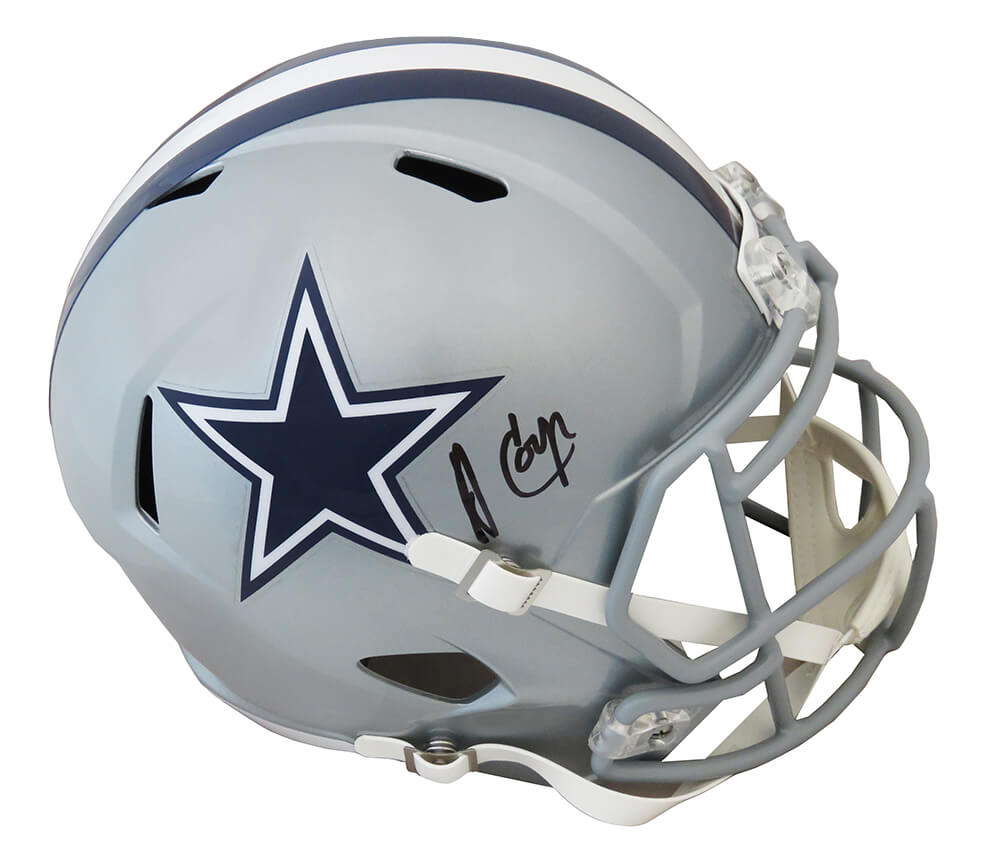 Amari Cooper Signed Dallas Cowboys Riddell Full Size Speed Replica Helmet - (JSA) - COOREP303 - Amari Cooper Signed Dallas Cowboys Riddell Full Size Speed Replica Helmet - (JSA) product image