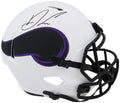Dalvin Cook Signed Minnesota Vikings Lunar Eclipse White Matte Riddell Full Size Speed Replica Helmet - COOREP321 - Dalvin Cook Signed Minnesota Vikings Lunar Eclipse White Matte Riddell Full Size Speed Replica Helmet product image