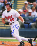 Marty Cordova Signed Minnesota Twins Batting Action 8x10 Photo w/95 AL ROY - COR08P110 - Marty Cordova Signed Minnesota Twins Batting Action 8x10 Photo w/95 AL ROY product image