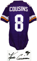 Kirk Cousins Signed Purple Custom Football Jersey (Beckett) - COUJRY300 - Kirk Cousins Signed Purple Custom Football Jersey (Beckett) product image