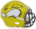 Kirk Cousins Signed Minnesota Vikings FLASH Riddell Speed Mini Helmet  (Fanatics) - COUMIN302 - Kirk Cousins Signed Minnesota Vikings FLASH Riddell Speed Mini Helmet (Fanatics) product image