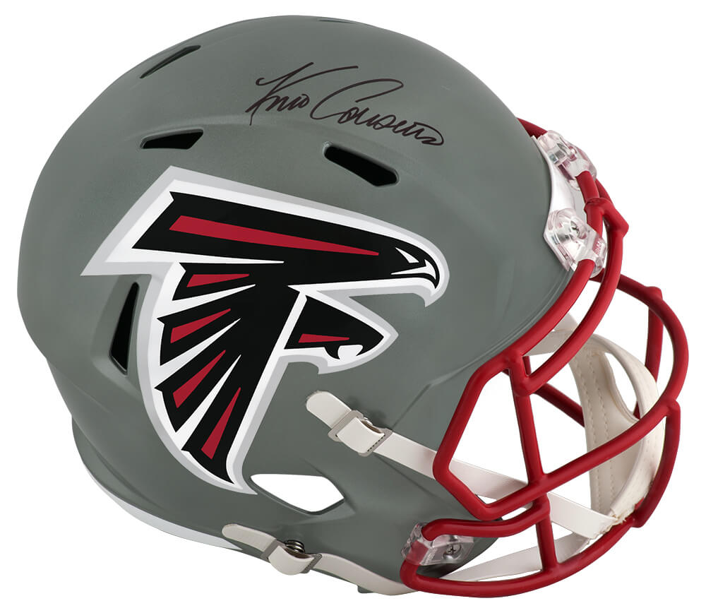 Kirk Cousins Signed Atlanta Falcons FLASH Riddell Full Size Speed Replica Helmet - (Fanatics) - COUREP305 - Kirk Cousins Signed Atlanta Falcons FLASH Riddell Full Size Speed Replica Helmet - (Fanatics) product image