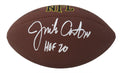 Jim Covert Signed Wilson Super Grip Full Size NFL Football w/HOF'20 - COVFTB300 - Jim Covert Signed Wilson Super Grip Full Size NFL Football w/HOF'20 product image