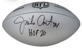 Jim Covert Signed Wilson Duke Silver Metallic NFL Full Size Replica Football w/HOF'20 - COVFTB301 - Jim Covert Signed Wilson Duke Silver Metallic NFL Full Size Replica Football w/HOF'20 product image