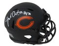 Jim Covert Signed Chicago Bears Eclipse Black Matte Riddell Speed Mini Helmet w/HOF'20 - COVMIN305 - Jim Covert Signed Chicago Bears Eclipse Black Matte Riddell Speed Mini Helmet w/HOF'20 product image