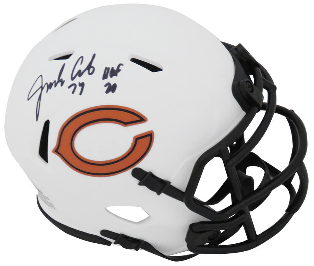 Jim Covert Signed Chicago Bears Lunar Eclipse Riddell Speed Mini Helmet w/HOF'20 - COVMIN307 - Jim Covert Signed Chicago Bears Lunar Eclipse Riddell Speed Mini Helmet w/HOF'20 product image