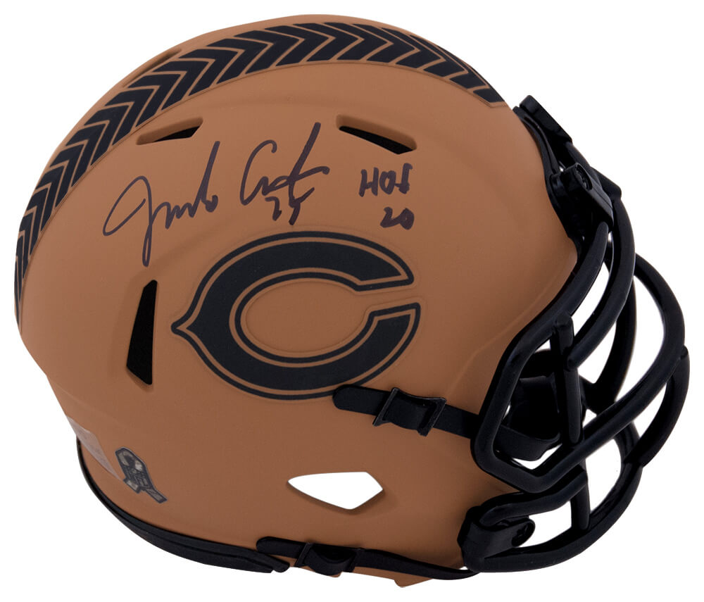 Jim Covert Signed Chicago Bears SALUTE 2023 Riddell Speed Mini Helmet w/HOF'20 - COVMIN308 - Jim Covert Signed Chicago Bears SALUTE 2023 Riddell Speed Mini Helmet w/HOF'20 product image