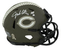 Jim Covert Signed Chicago Bears Salute to Service Riddell Speed Mini Helmet w/HOF'20 - COVMIN309 - Jim Covert Signed Chicago Bears Salute to Service Riddell Speed Mini Helmet w/HOF'20 product image
