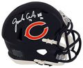 Jim Covert Signed Chicago Bears Riddell Speed Mini Helmet w/HOF'20 - (In White) - COVMIN311 - Jim Covert Signed Chicago Bears Riddell Speed Mini Helmet w/HOF'20 - (In White) product image