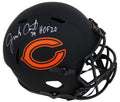 Jim Covert Signed Chicago Bears Eclipse Black Matte Riddell Full Size Speed Replica Helmet w/HOF'20 - COVREP301 - Jim Covert Signed Chicago Bears Eclipse Black Matte Riddell Full Size Speed Replica Helmet w/HOF'20 product image