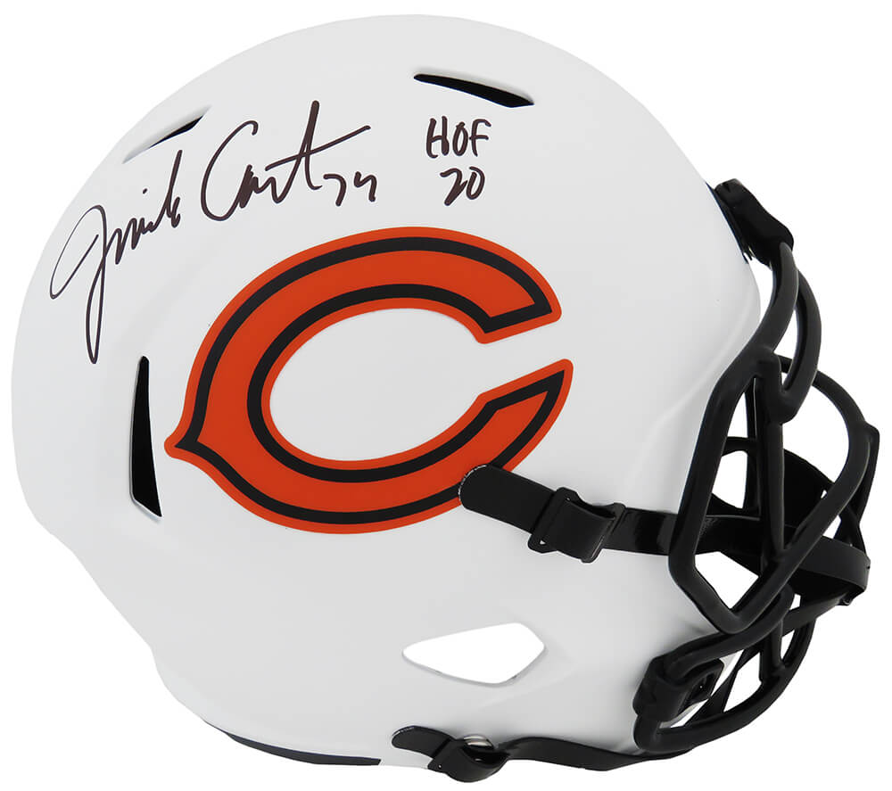 Jim Covert Signed Chicago Bears Lunar Eclipse Riddell Full Size Speed Replica Helmet w/HOF'20 - COVREP303 - Jim Covert Signed Chicago Bears Lunar Eclipse Riddell Full Size Speed Replica Helmet w/HOF'20 product image