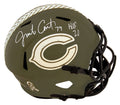 Jim Covert Signed Chicago Bears Salute to Service Riddell Full Size Speed Replica Helmet w/HOF'20 - COVREP304 - Jim Covert Signed Chicago Bears Salute to Service Riddell Full Size Speed Replica Helmet w/HOF'20 product image