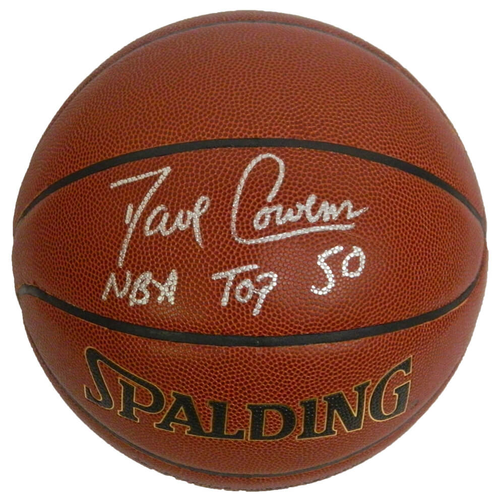 Dave Cowens Signed Spalding NBA Indoor/Outdoor Basketball w/NBA Top 50 - COWBSK200 - Dave Cowens Signed Spalding NBA Indoor/Outdoor Basketball w/NBA Top 50 product image