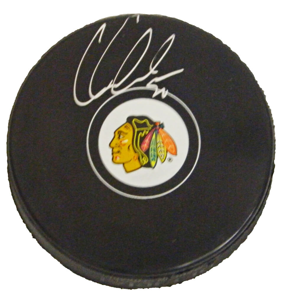 Corey Crawford Signed Blackhawks Logo Hockey Puck - CRAPUC400 - Corey Crawford Signed Blackhawks Logo Hockey Puck product image