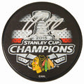 Corey Crawford Signed Chicago Blackhawks 2015 Stanley Cup Champions Logo Hockey Puck - CRAPUC406 - Corey Crawford Signed Chicago Blackhawks 2015 Stanley Cup Champions Logo Hockey Puck product image