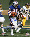Joe Cribbs Signed Buffalo Bills Blue Jersey Action 8x10 Photo - CRI08P300 - Joe Cribbs Signed Buffalo Bills Blue Jersey Action 8x10 Photo product image