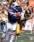 Joe Cribbs Signed Buffalo Bills Close Up Action 8x10 Photo - CRI08P301 - Joe Cribbs Signed Buffalo Bills Close Up Action 8x10 Photo product image