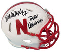 Eric Crouch Signed Nebraska Cornhuskers Riddell Speed Mini Helmet w/2001 Heisman - CROMIN300 - Eric Crouch Signed Nebraska Cornhuskers Riddell Speed Mini Helmet w/2001 Heisman product image