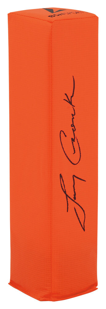 Larry Csonka Signed BSN Orange Endzone Football Pylon - CSOPYL300 - Larry Csonka Signed BSN Orange Endzone Football Pylon product image