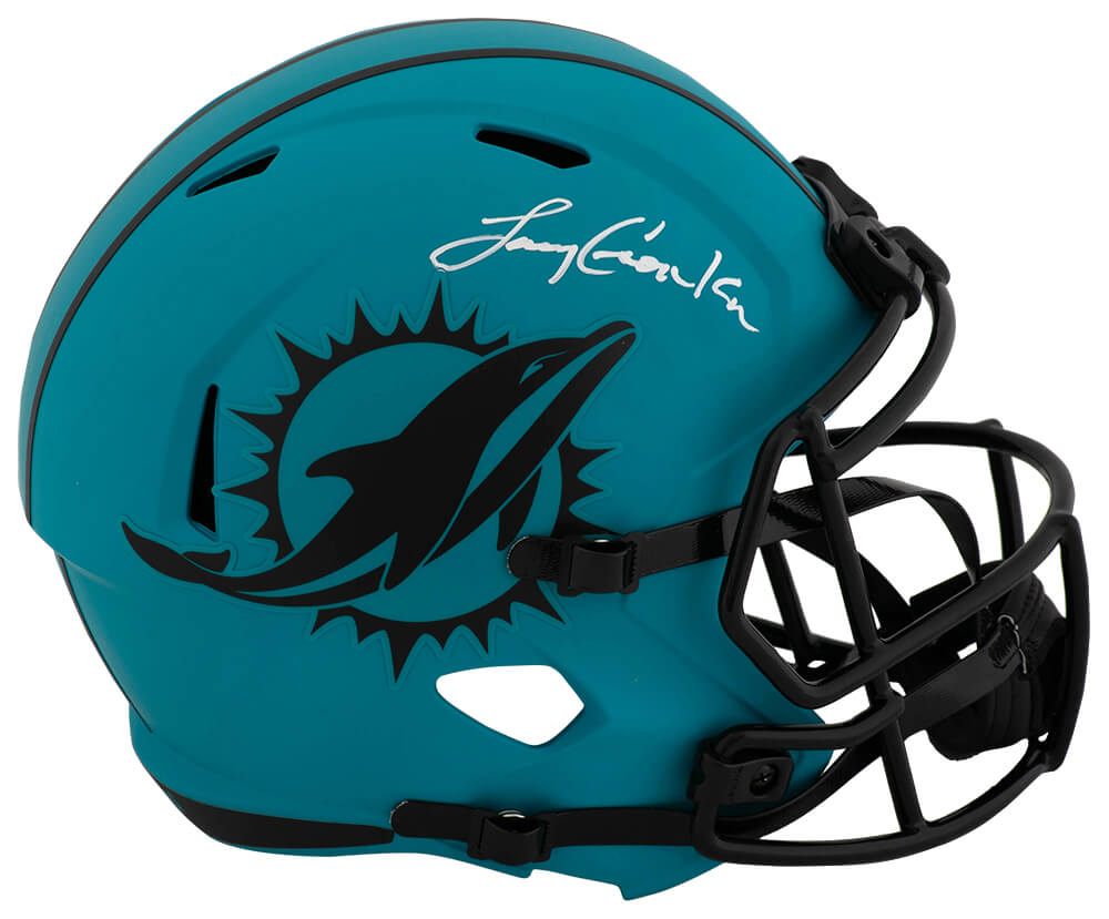 Larry Csonka Signed Miami Dolphins RAVE Riddell Full Size Speed Replica Helmet - CSOREP301 - Larry Csonka Signed Miami Dolphins RAVE Riddell Full Size Speed Replica Helmet product image