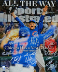 2016 Chicago Cubs Team Signed Chicago Cubs 2016 World Series Anthony Rizzo Sports Illustrated Cover 16x20 Photo (23 Sigs) - CUB16P156 - 2016 Chicago Cubs Team Signed Chicago Cubs 2016 World Series Anthony Rizzo Sports Illustrated Cover 16x20 Photo (23 Sigs) product image
