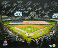 2016 Chicago Cubs Team Signed 2016 World Series American Flag On Wrigley Field 16x20 Photo (26 Sigs) - CUB16P172 - 2016 Chicago Cubs Team Signed 2016 World Series American Flag On Wrigley Field 16x20 Photo (26 Sigs) product image