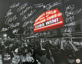 2016 Chicago Cubs Team Signed Chicago Cubs 2016 World Series Wrigley Field Marquee Spotlight 16x20 Photo (19 Sigs) - CUB16P174 - 2016 Chicago Cubs Team Signed Chicago Cubs 2016 World Series Wrigley Field Marquee Spotlight 16x20 Photo (19 Sigs) product image