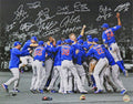 2016 Chicago Cubs Team Signed Chicago Cubs 2016 World Series Celebration Spotlight 16x20 Photo (18 Sigs) - CUB16P175 - 2016 Chicago Cubs Team Signed Chicago Cubs 2016 World Series Celebration Spotlight 16x20 Photo (18 Sigs) product image