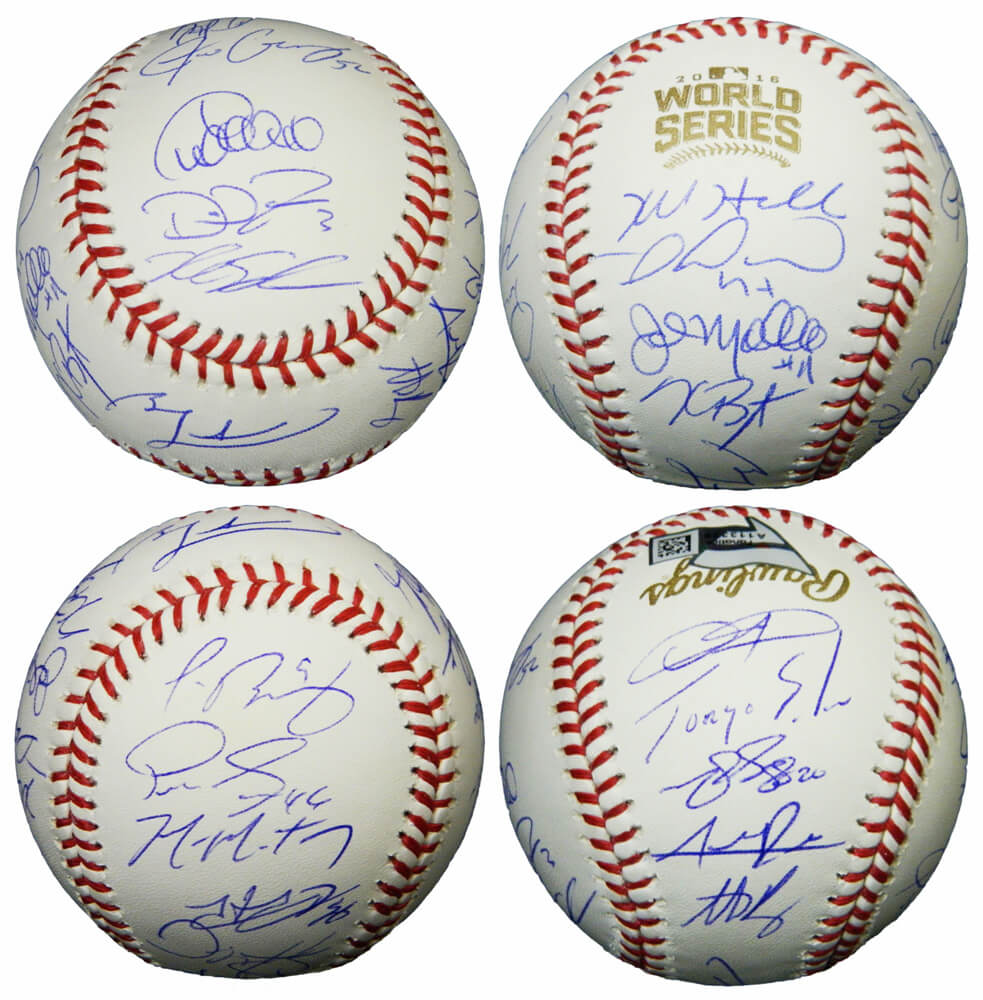 2016 Chicago Cubs Team Signed Rawlings Official 2016 World Series Baseball (23 Sigs) - CUBBSB118 - 2016 Chicago Cubs Team Signed Rawlings Official 2016 World Series Baseball (23 Sigs) product image