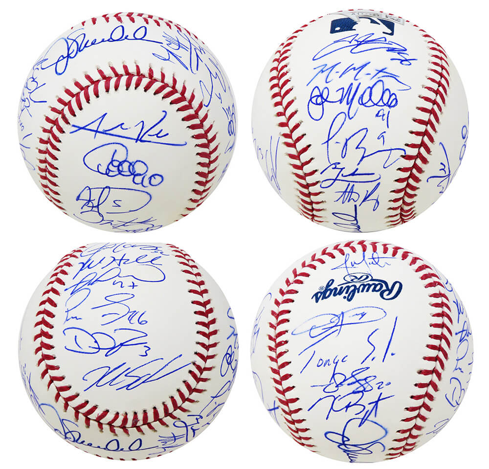 2016 Chicago Cubs Team Signed Rawlings MLB Baseball (24 Sigs) - CUBBSB123 - 2016 Chicago Cubs Team Signed Rawlings MLB Baseball (24 Sigs) product image