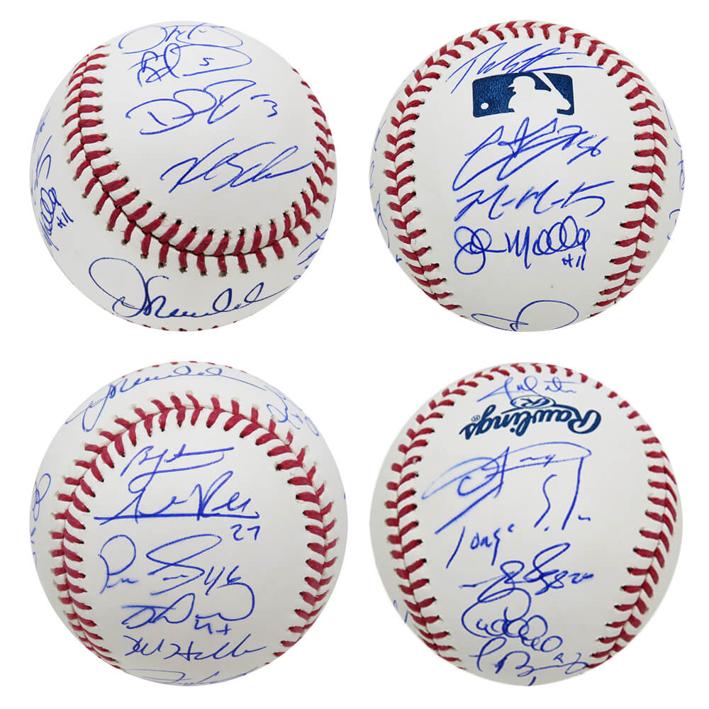 2016 Chicago Cubs Team Signed Rawlings Official MLB Baseball (23 Sigs) - CUBBSB124 - 2016 Chicago Cubs Team Signed Rawlings Official MLB Baseball (23 Sigs) product image