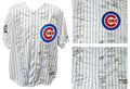2016 Chicago Cubs Team Signed Cubs Ben Zobrist Pinstripe Majestic Jersey LE16 w/2016 WS Patch & 9 Insc. (26 Sigs) - CUBJRY122 - 2016 Chicago Cubs Team Signed Cubs Ben Zobrist Pinstripe Majestic Jersey LE16 w/2016 WS Patch & 9 Insc. (26 Sigs) product image