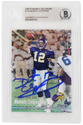 Daunte Culpepper Signed Minnesota Vikings 1999 Stadium Club Chrome Rookie Football Card #119 (Beckett Encapsulated) - CULCAR320 - Daunte Culpepper Signed Minnesota Vikings 1999 Stadium Club Chrome Rookie Football Card #119 (Beckett Encapsulated) product image