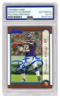 Daunte Culpepper Signed Vikings 1999 Bowman Rookie Football Card #166 - (PSA Encapsulated) - CULCAR325 - Daunte Culpepper Signed Vikings 1999 Bowman Rookie Football Card #166 - (PSA Encapsulated) product image
