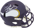 Daunte Culpepper Signed Minnesota Vikings Throwback Riddell Speed Mini Helmet - CULMIN314 - Daunte Culpepper Signed Minnesota Vikings Throwback Riddell Speed Mini Helmet product image