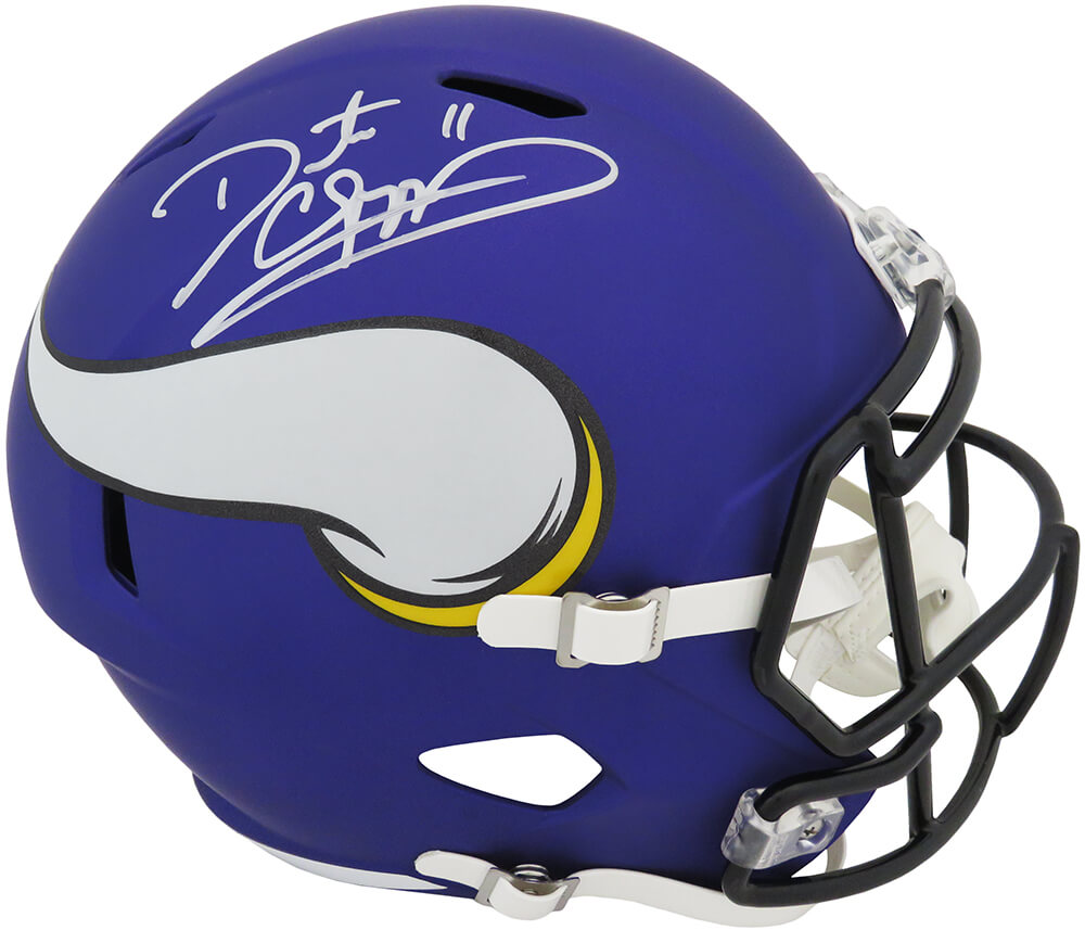 Daunte Culpepper Signed Minnesota Vikings Riddell Full Size Speed Replica Helmet - CULREP304 - Daunte Culpepper Signed Minnesota Vikings Riddell Full Size Speed Replica Helmet product image