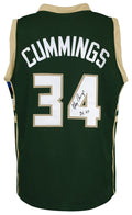 Terry Cummings Signed Green Throwback Custom Basketball Jersey w/2x AS - CUMJRY202 - Terry Cummings Signed Green Throwback Custom Basketball Jersey w/2x AS product image