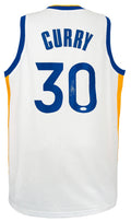 Stephen Curry Signed White Custom Basketball Jersey - (JSA) - CURJRY200 - Stephen Curry Signed White Custom Basketball Jersey - (JSA) product image