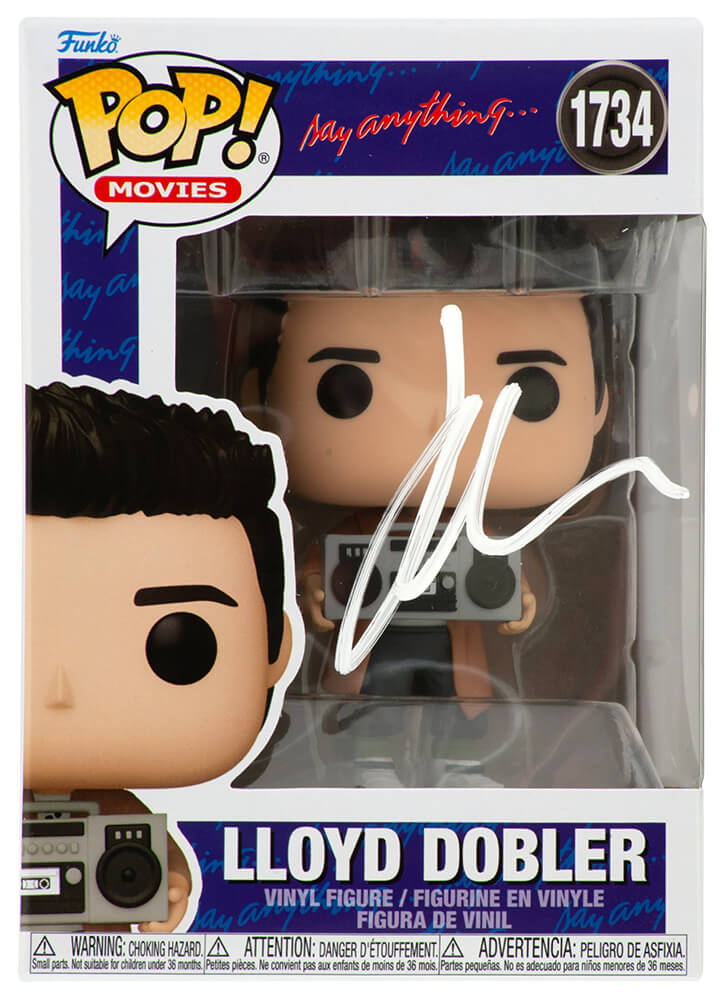 John Cusack Signed Say Anything Lloyd Dobler Holding Boombox Funko Pop #1734 - CUSFUN500 - John Cusack Signed Say Anything Lloyd Dobler Holding Boombox Funko Pop #1734 product image